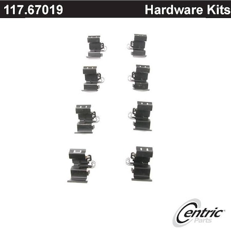 Centric Parts Disc Brake Hardware Kit, 117.67019 117.67019